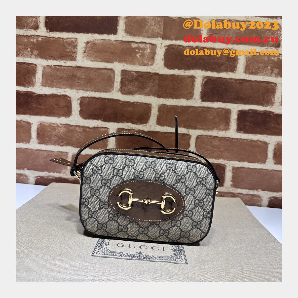 G*u*i horsebit 1955 wholesale shoulder replica bag