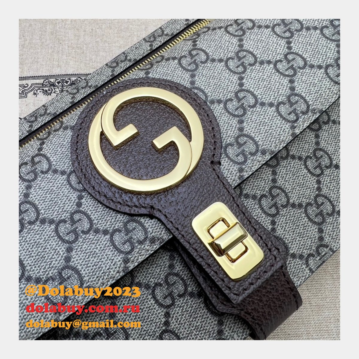 shipping G*u*i the best fake 718154 blondie belt bag