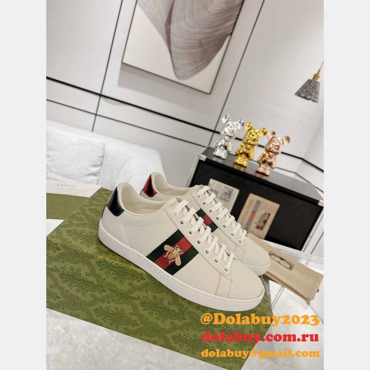 replica best quality ace G*u*i sneakers uk shoes