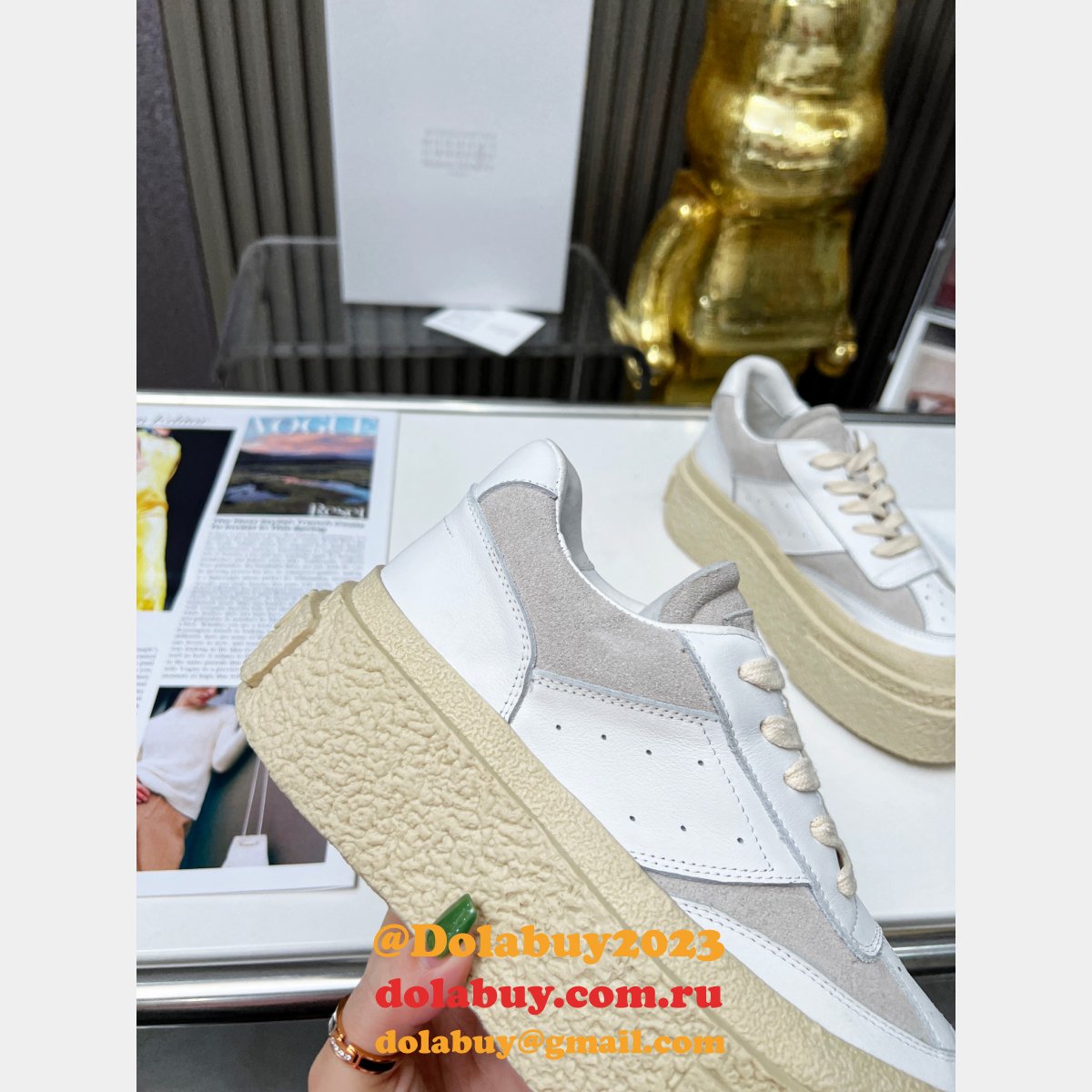 replica ma*s*n Ma*i*la perfect sneakers men/women online sale