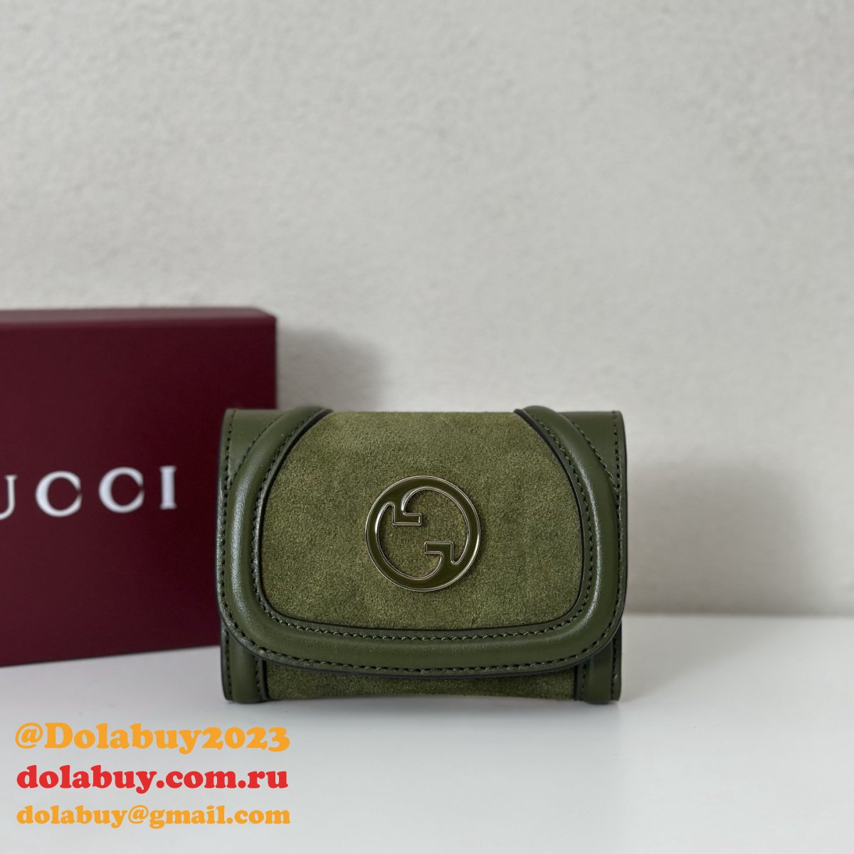 G*u*i knockoff blondie card case leathergoods 818811 bag