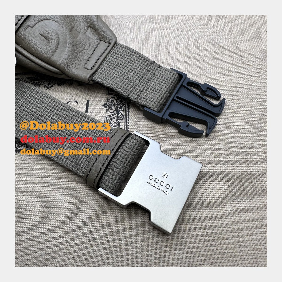 G*u*i 7 star g jumbo belt 645093 replica bag