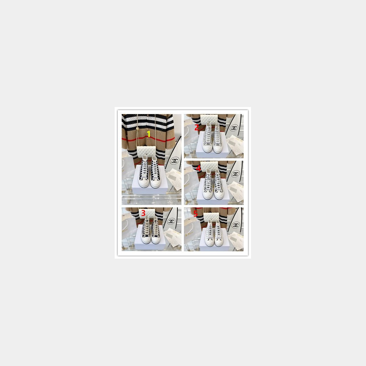 Best DIOR Platform Espadrilles Casual Cheap Perfect Sneakers