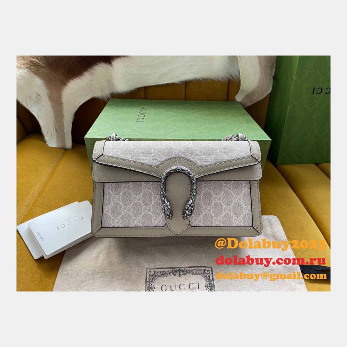 replica G*u*i #499623 dionysus designer velvet shoulder bag