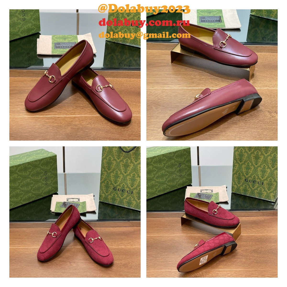 wholesale inspired G*u*i loafers shoes