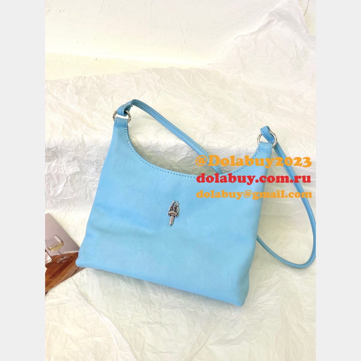 designer Ch*0me He**ts replica cheap viv silver hardware bags