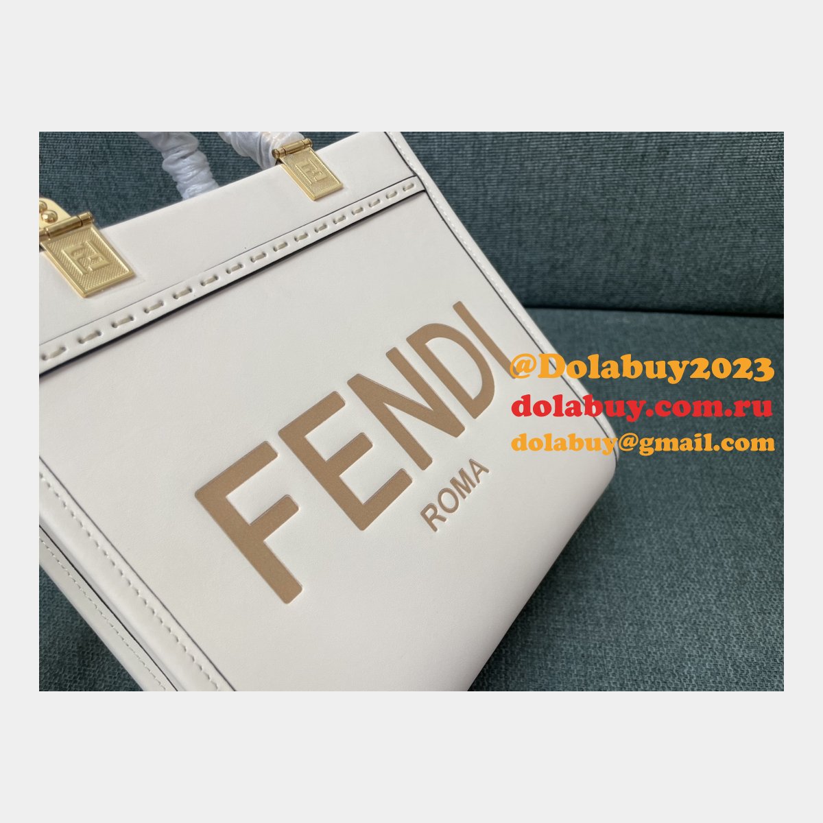 replica top quality F**di tote sunshine mini handbag