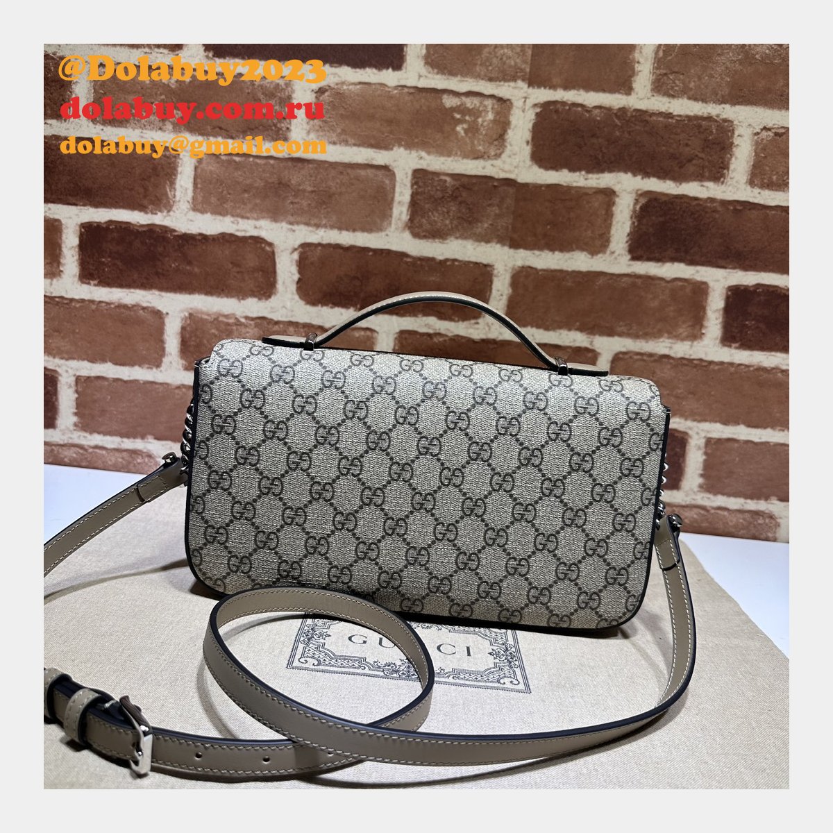 G*u*i designer 739721 petite gg crossbody shoulder high quality fake bag