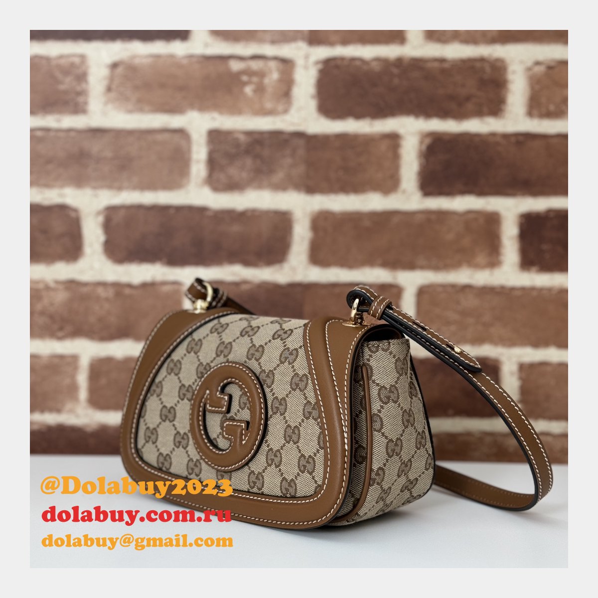 G*u*i fashion blondie 815700 shoulder top quality fake bag