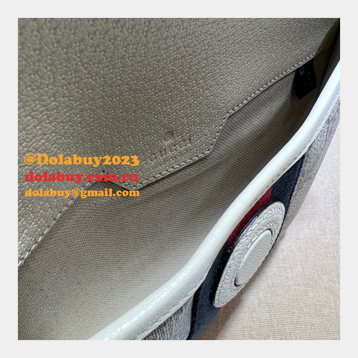 best quality G*u*i replica ophidia belt bag 674081 gg supreme canvas