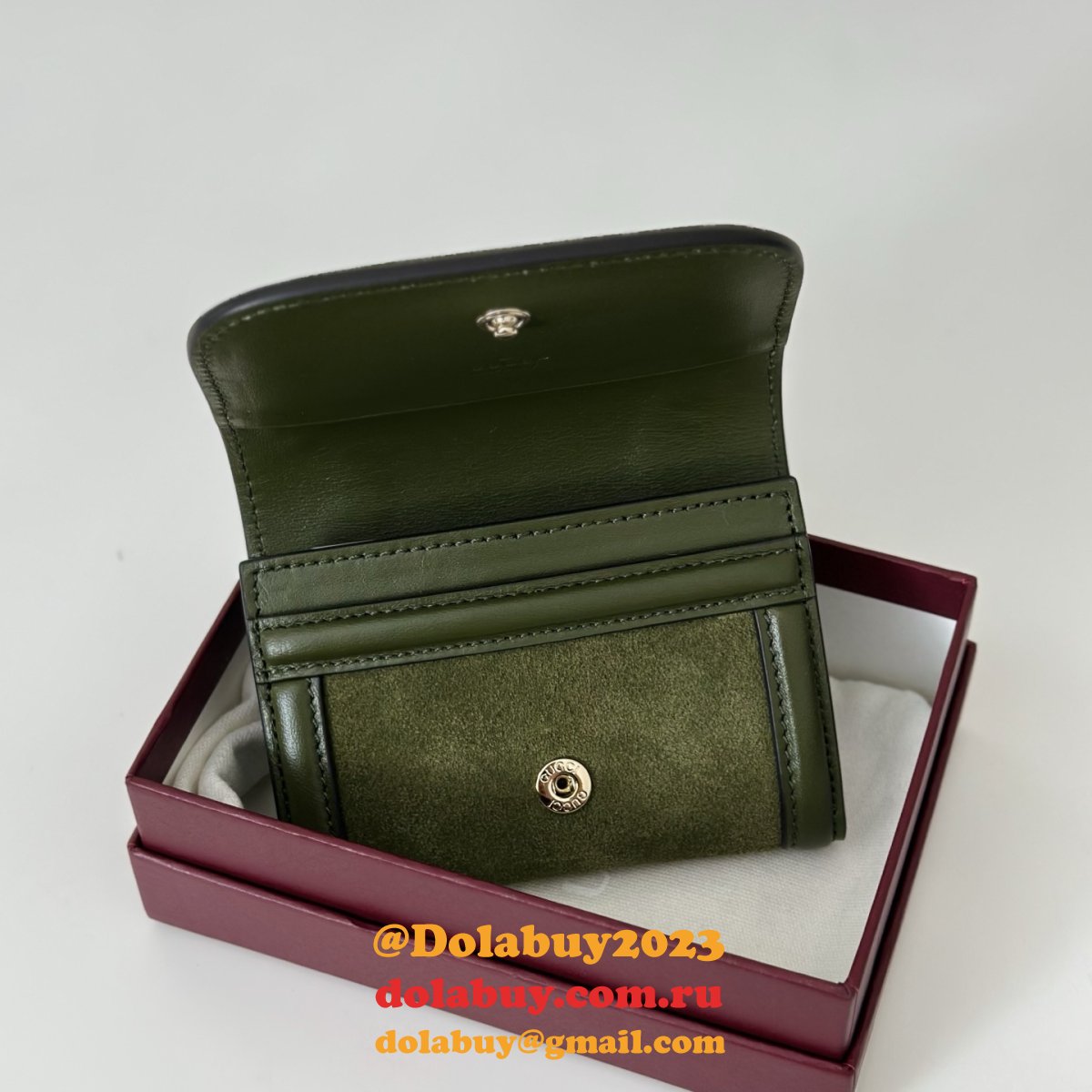 G*u*i knockoff blondie card case leathergoods 818811 bag