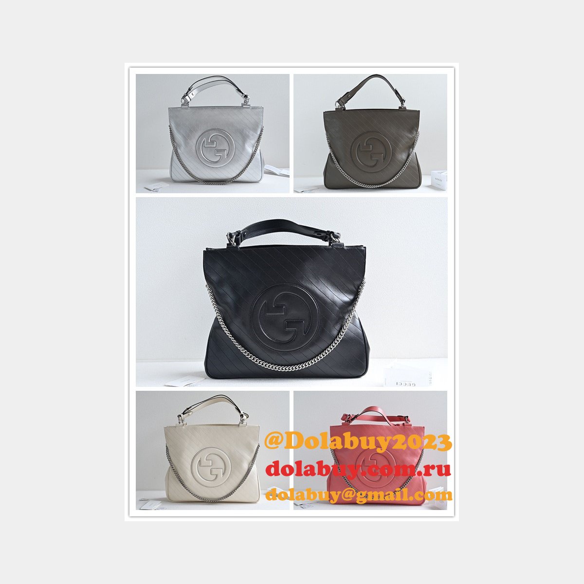 top quality 751516 blondie tote designer replica G*u*i