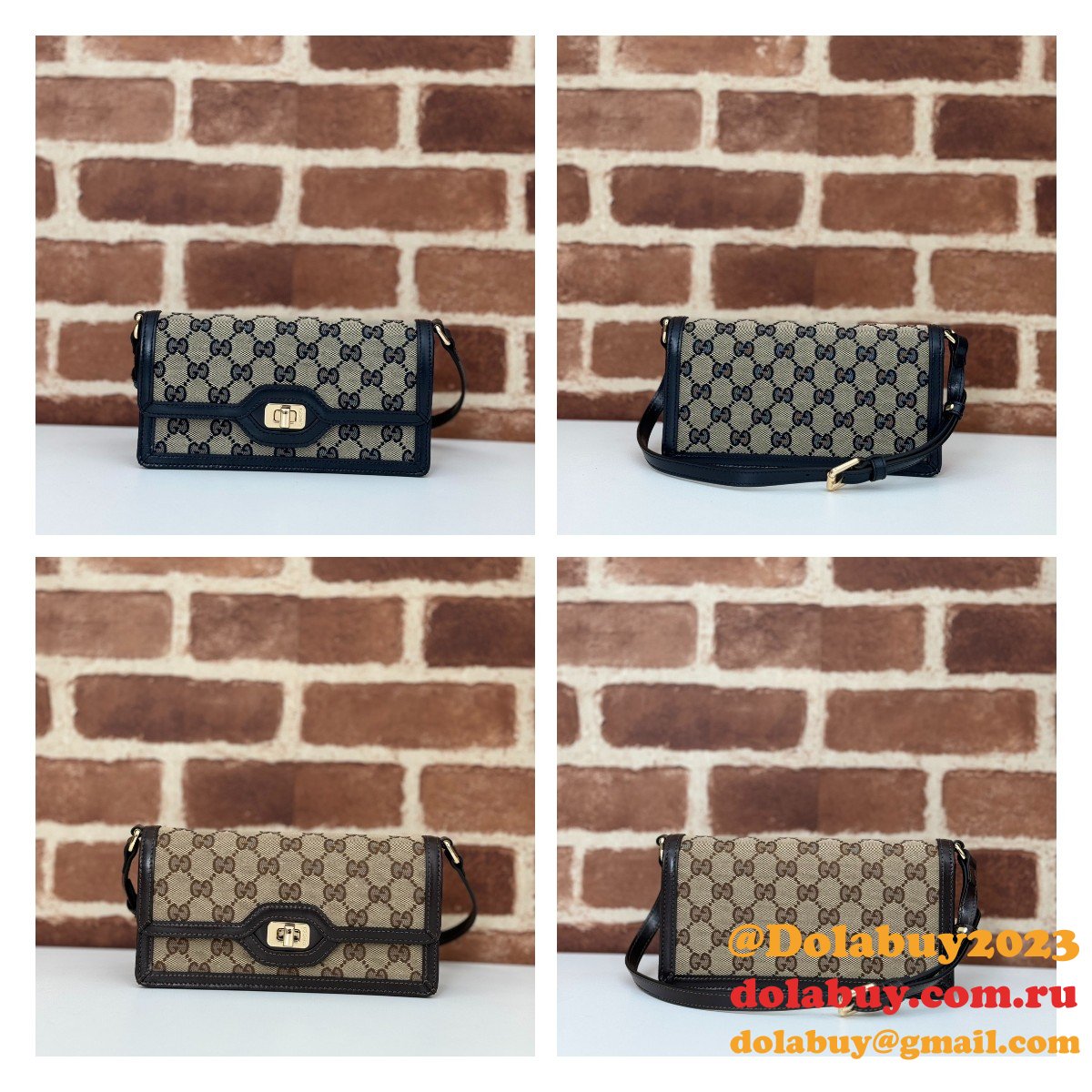 quality G*u*i luce perfect shoulder 790038 knockoff bag