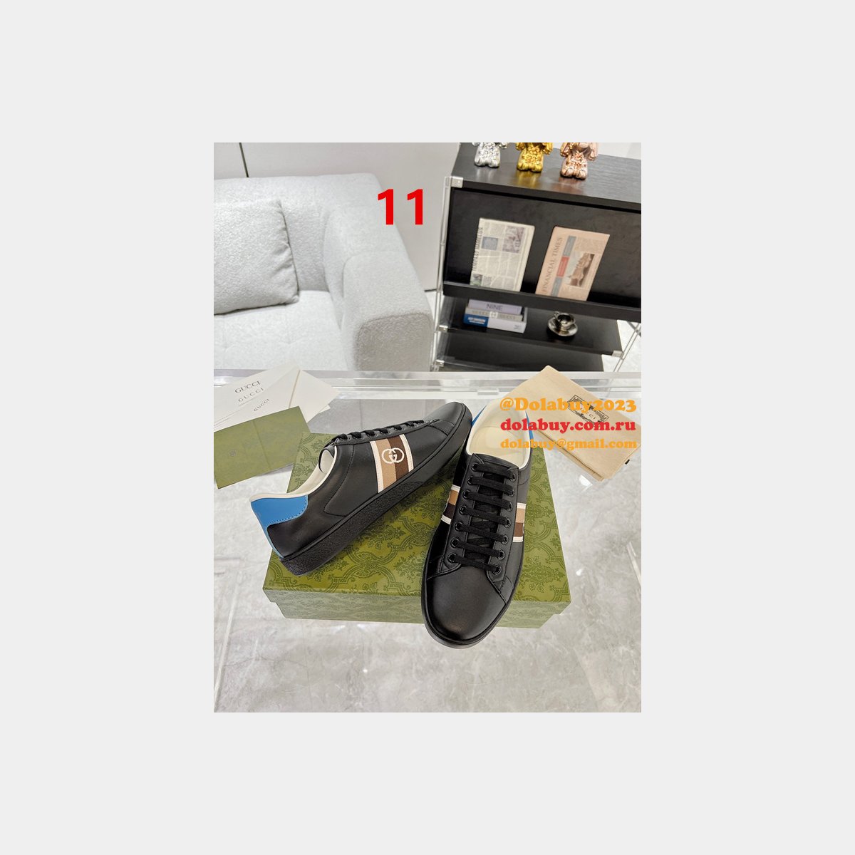 Top Quality ACE EMBROIDERED SNEAKER