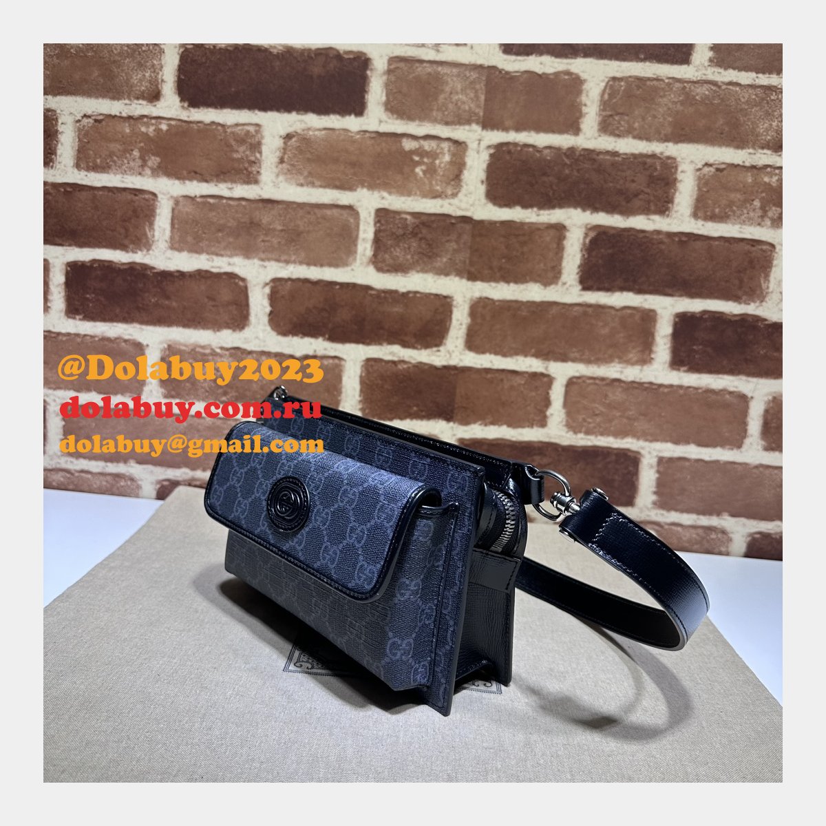 designer interlocking g G*u*i replica gg belt 746300 bags