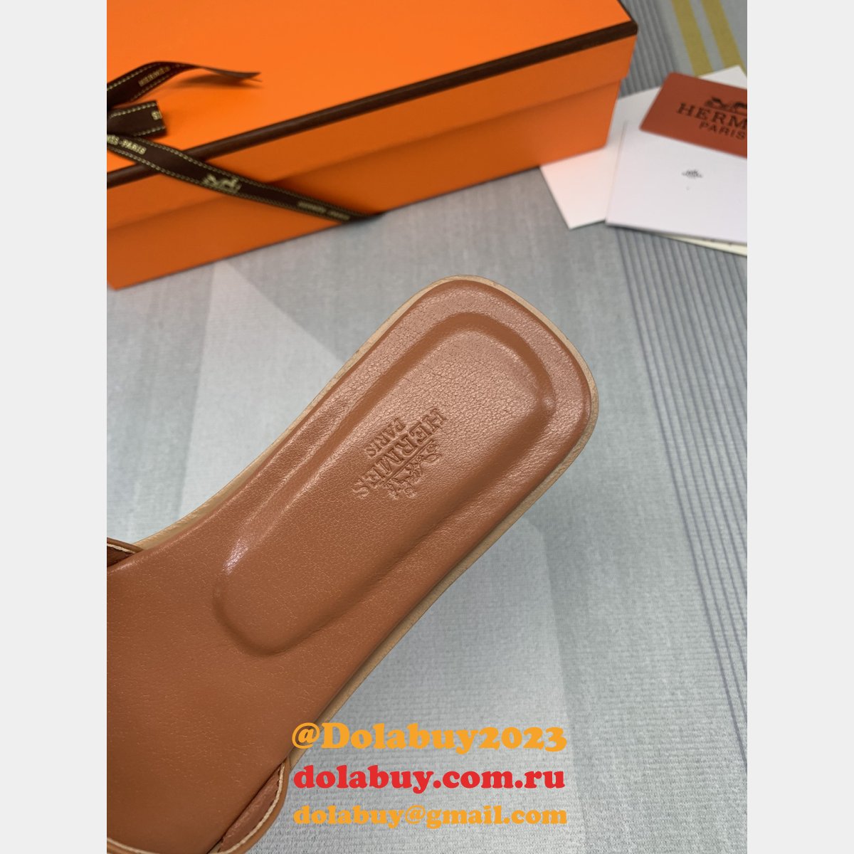 Duplicate Hermes hottest selling Oran sandal 2024