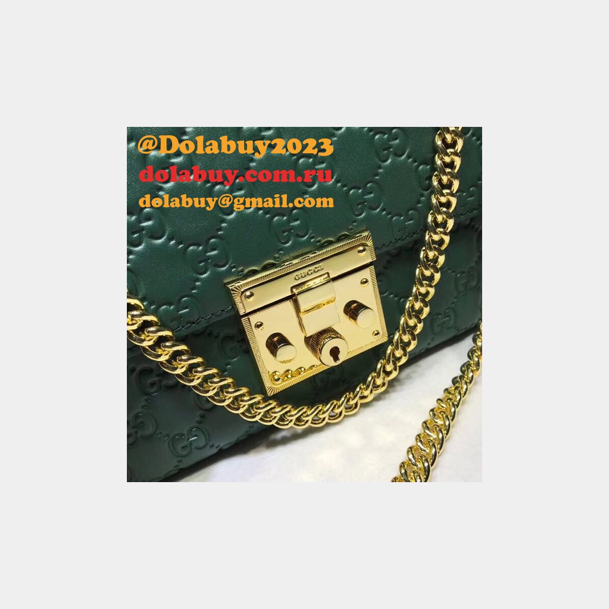 replica 7 star G*u*i padlock medium gg shoulder 409486 bag