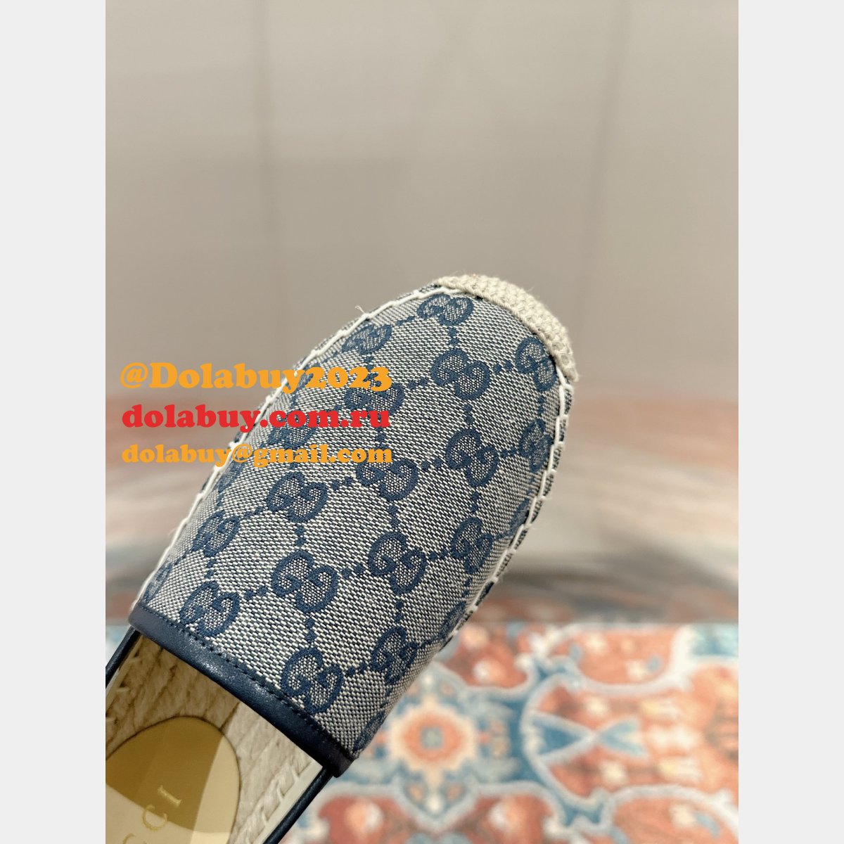 duplicate wholesale G*u*i fashion espadrille