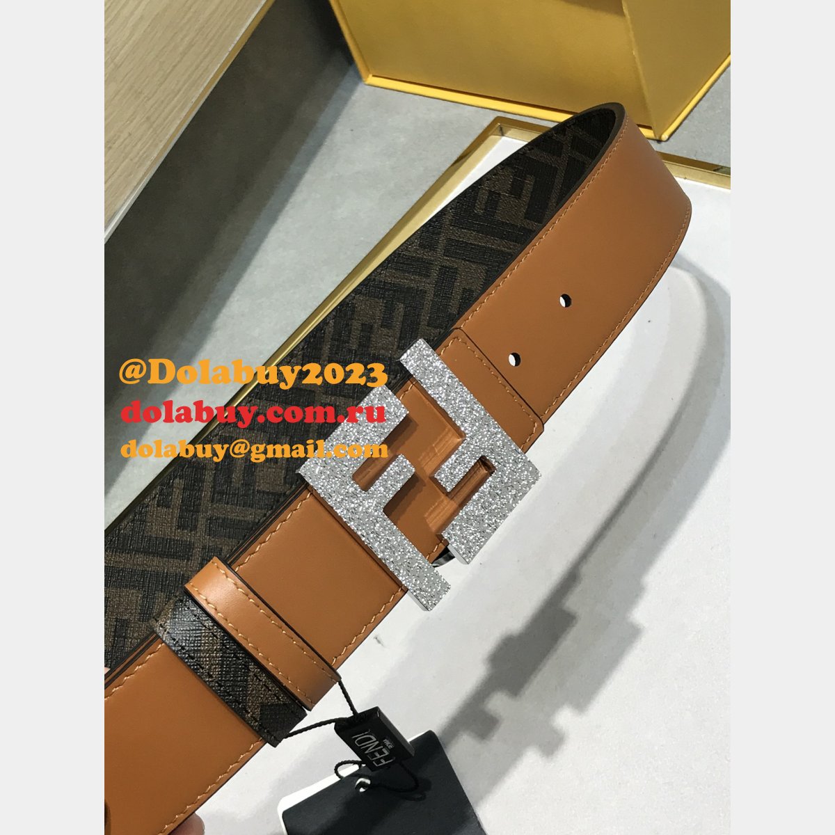 best designer F**di belt 35mm top quality