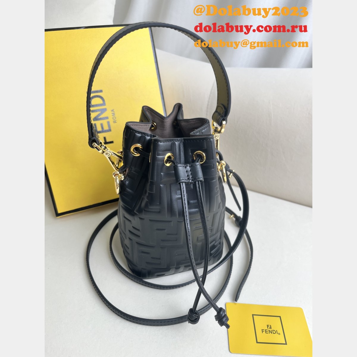top quality wholesale F**di mon tresor ff small bucket bag