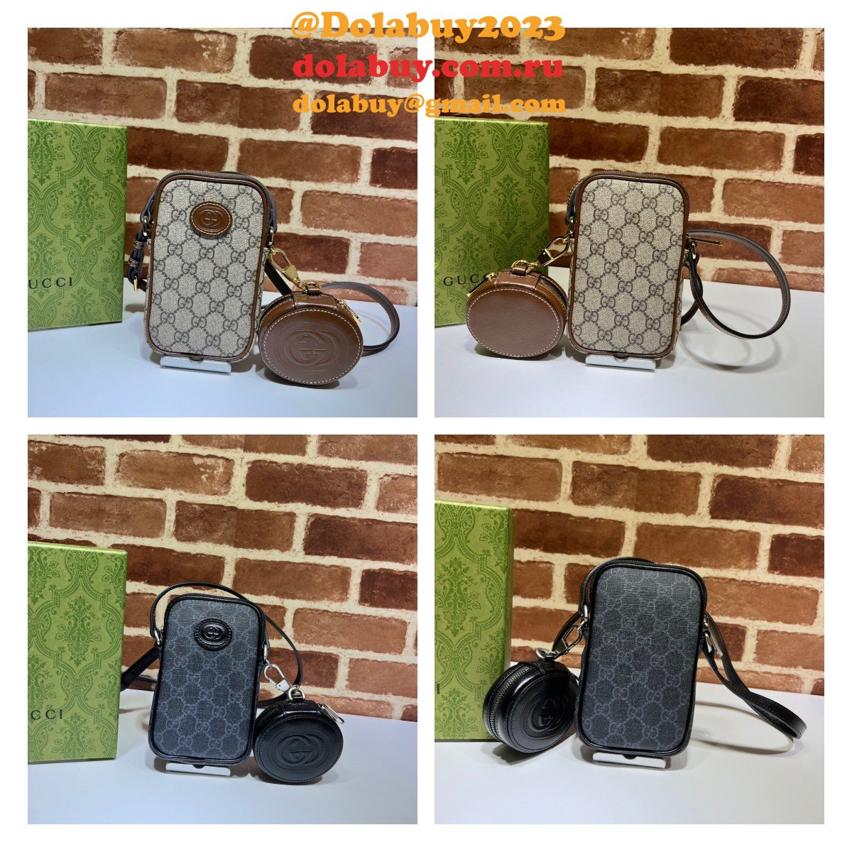 G*u*i fashion designer replica 700959 bag with interlocking g