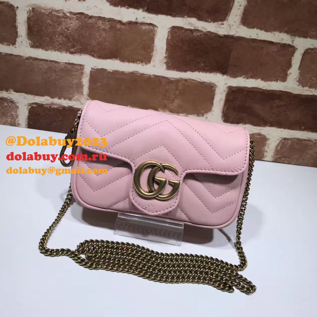 G*u*i marmont fashion mini chevron bag 476433