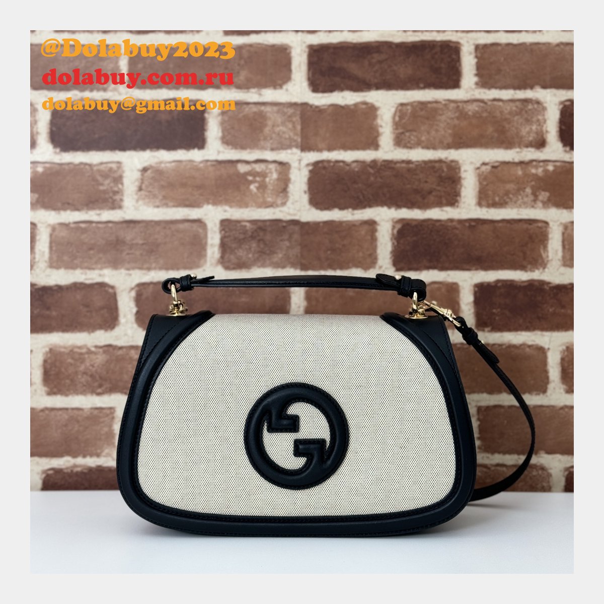 G*u*i designer 7 star 815716 blondie top handle copy bag
