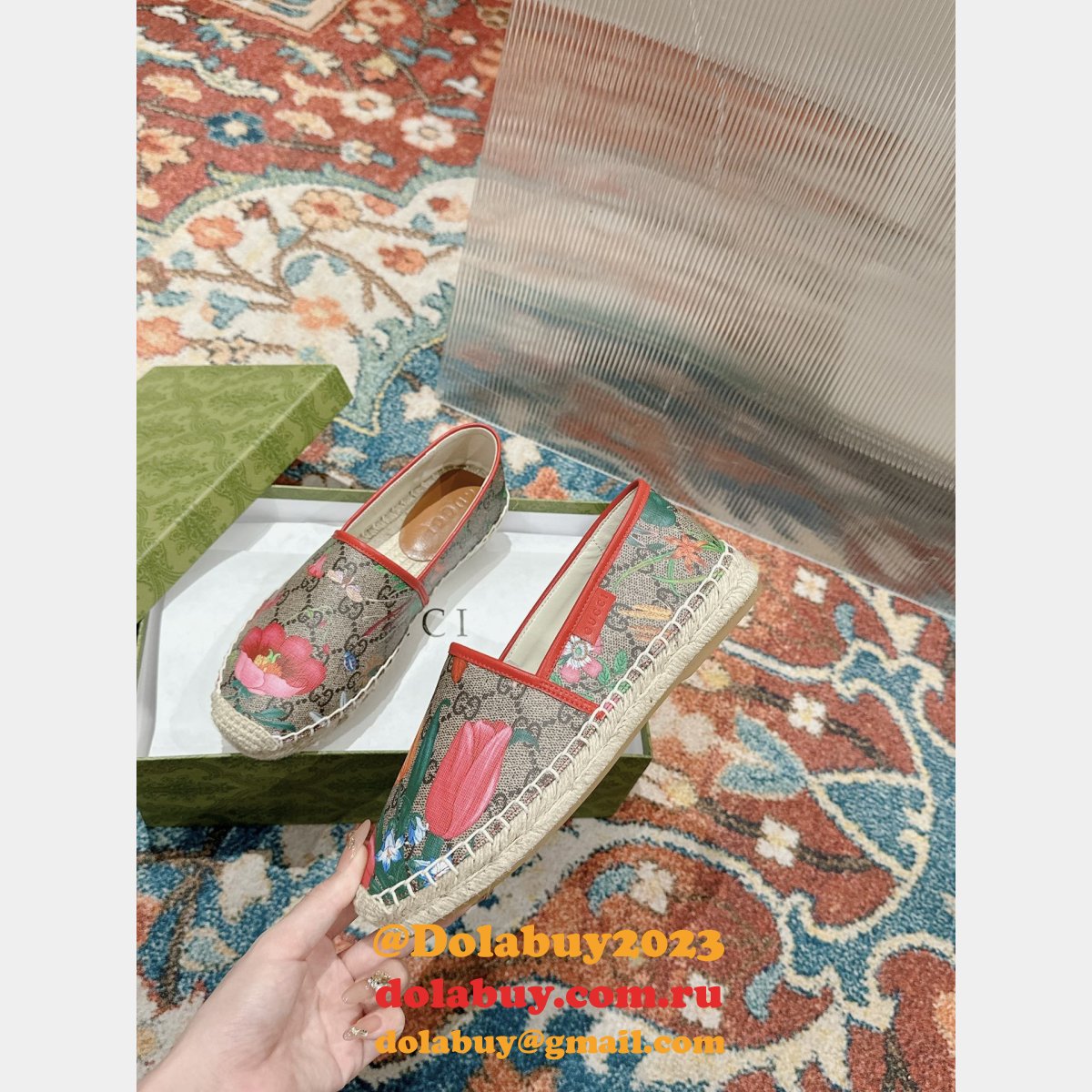 high quality G*u*i cheap espadrille