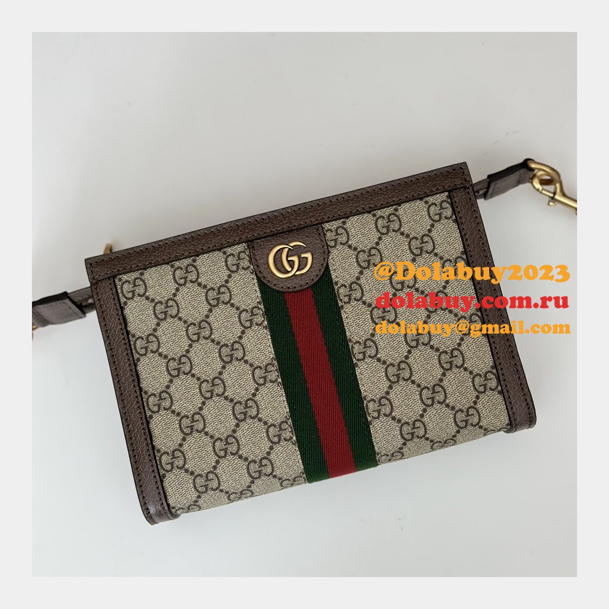 G*u*i replica ophidia super leathergoods for men 795467 bag