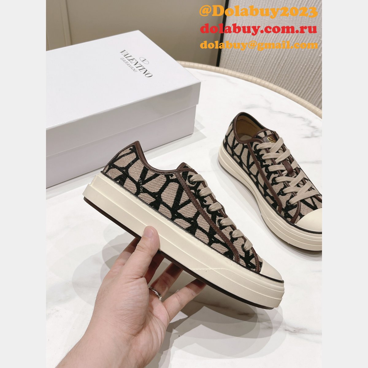 replica Va1e*ntin0 one stud vlogo 3d tpu casual sneakers aaa+ shoes