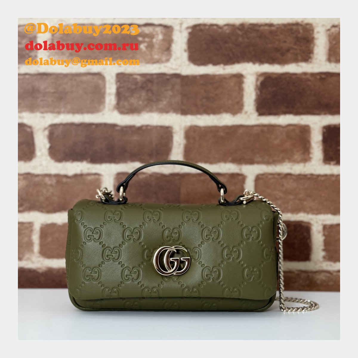 G*u*i duplicate gg milano 806017 top handle high bag