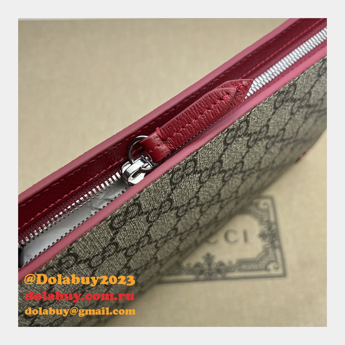 pouch 1:1 G*u*i clutches knockoff gg detai 768255 best bag