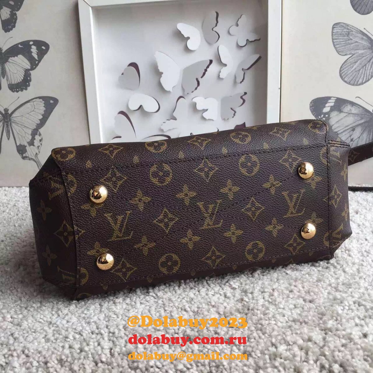 Cheap Louis Vuitton Wholesale Montaigne BB Monogram M41055 Brown
