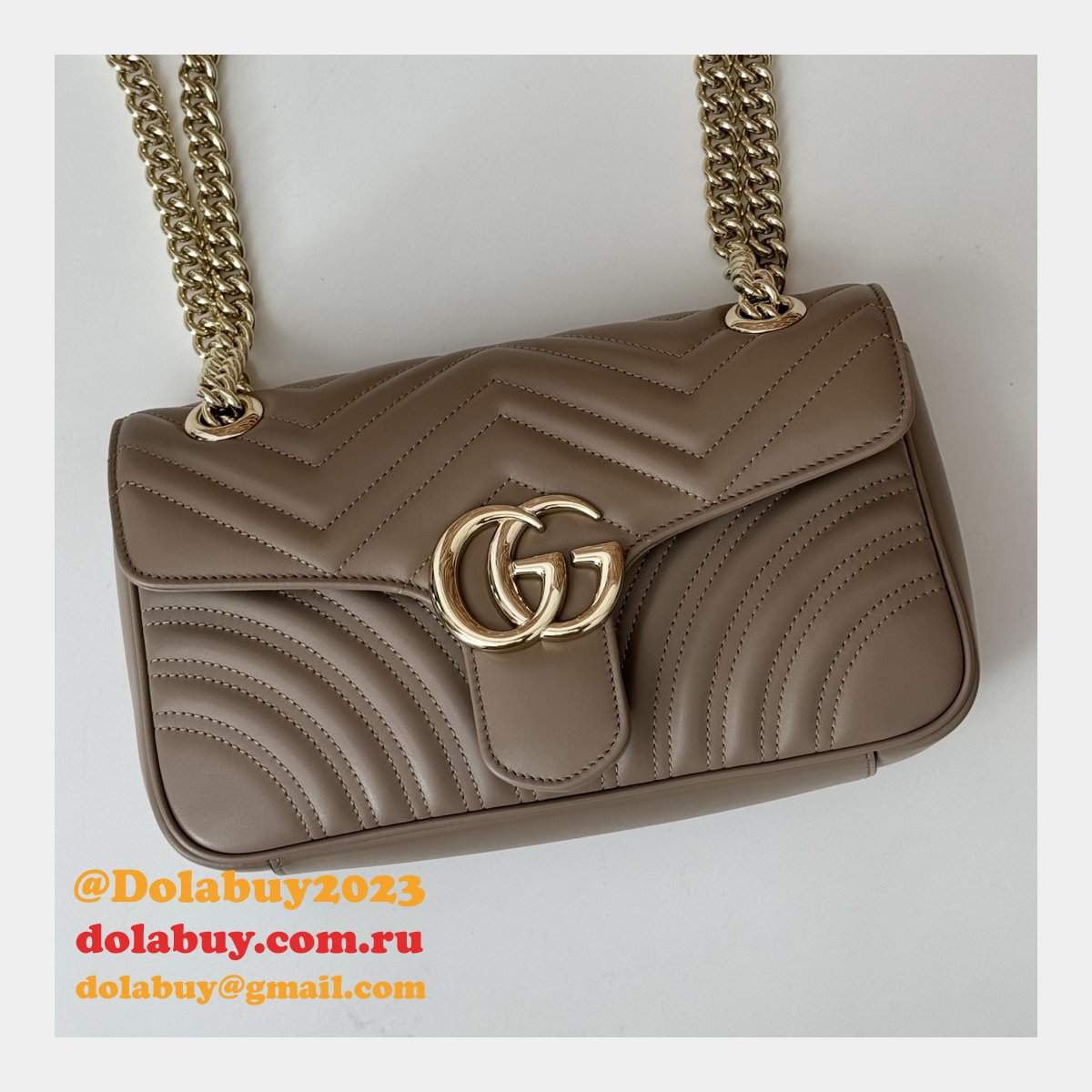 G*u*i designer gg marmont 443497 small shoulder fake bag