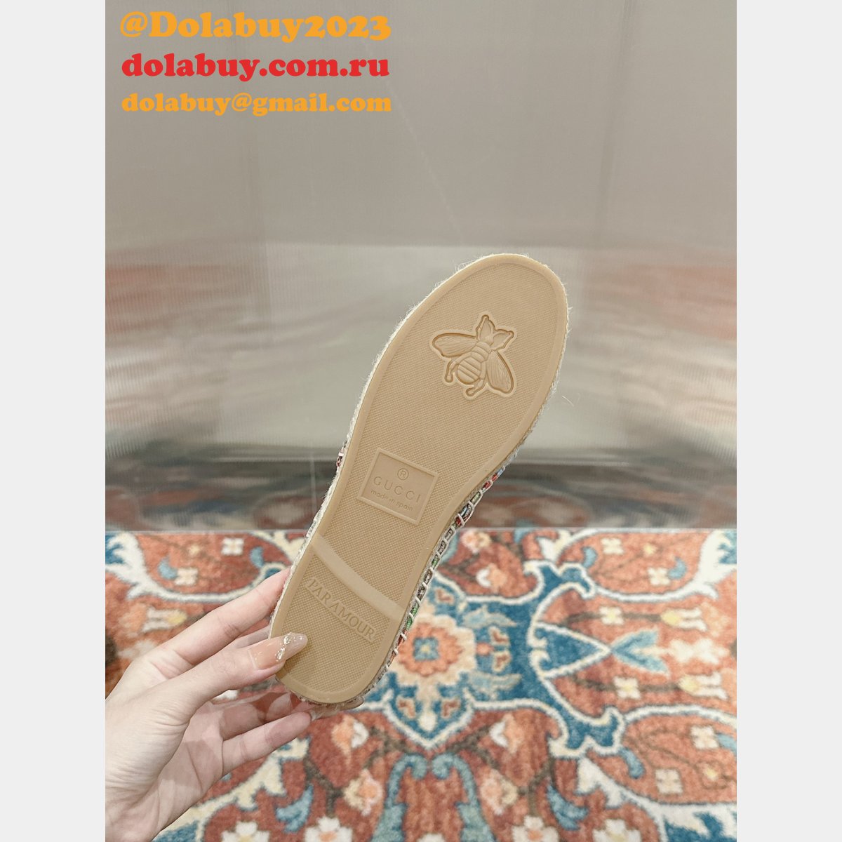 high quality G*u*i cheap espadrille