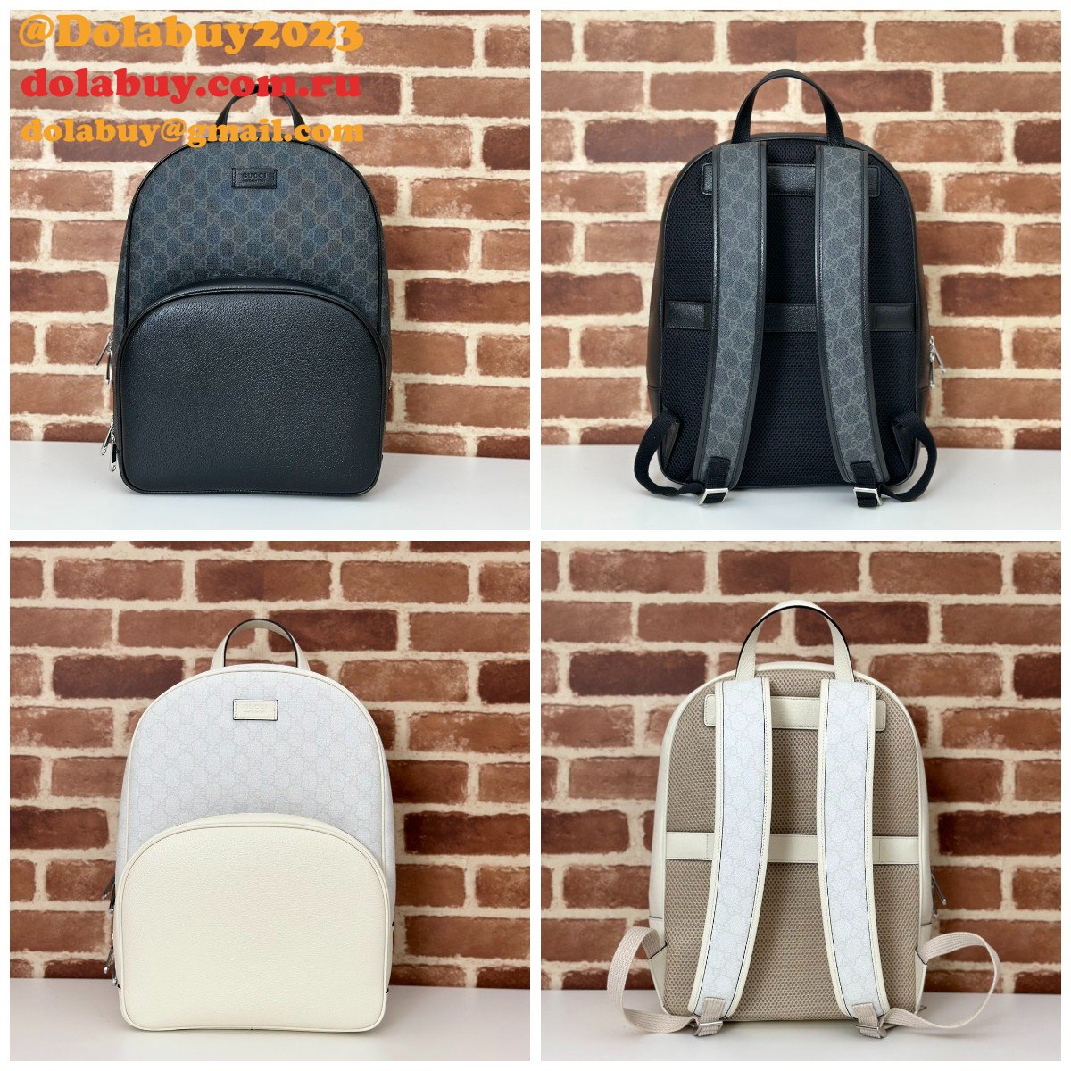 G*u*i 7 star gg backpack 795462 mens supreme replica bag