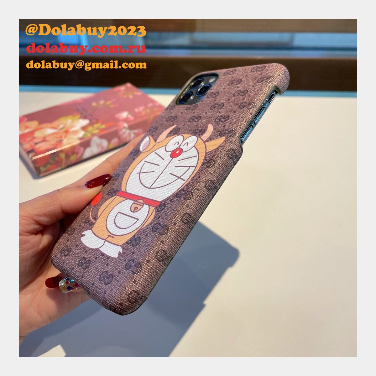 shop G*u*i iphone case on dolabuy china