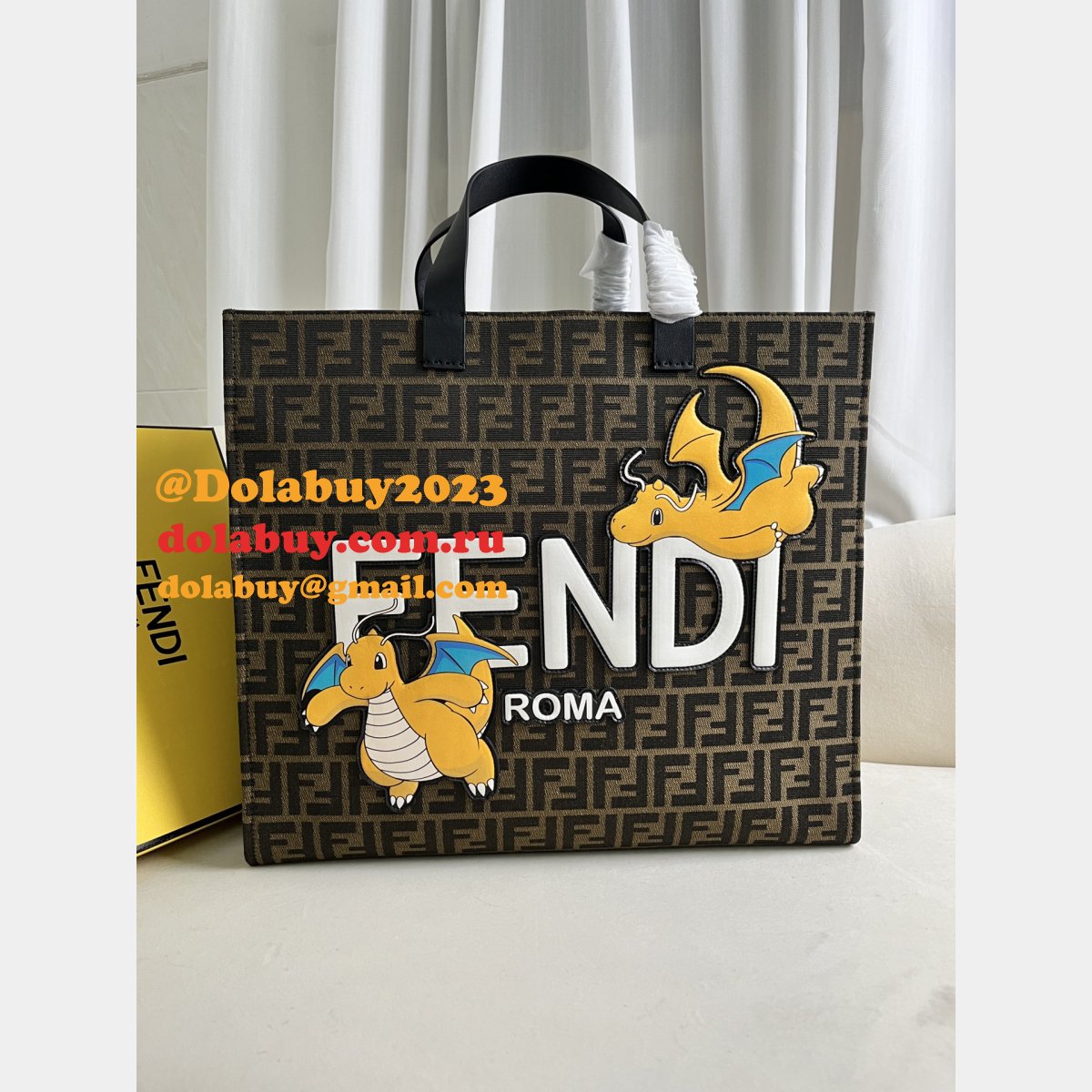 high quality F**di 8095 big tote bag