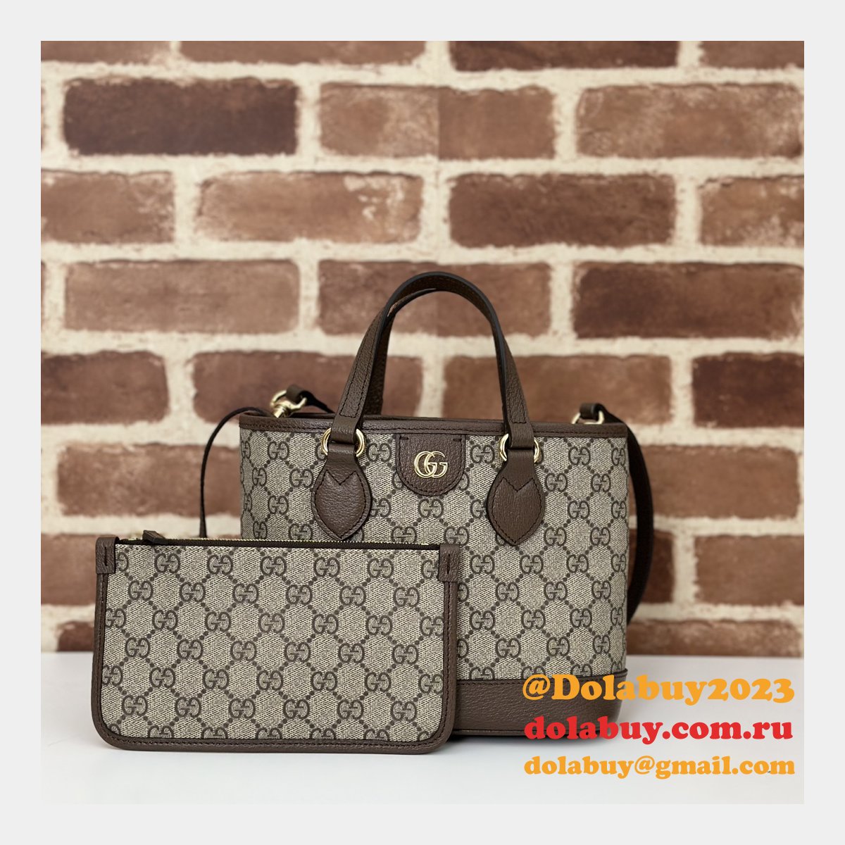 copy G*u*i aaa+ ophidia shoulder 811716 tote bag