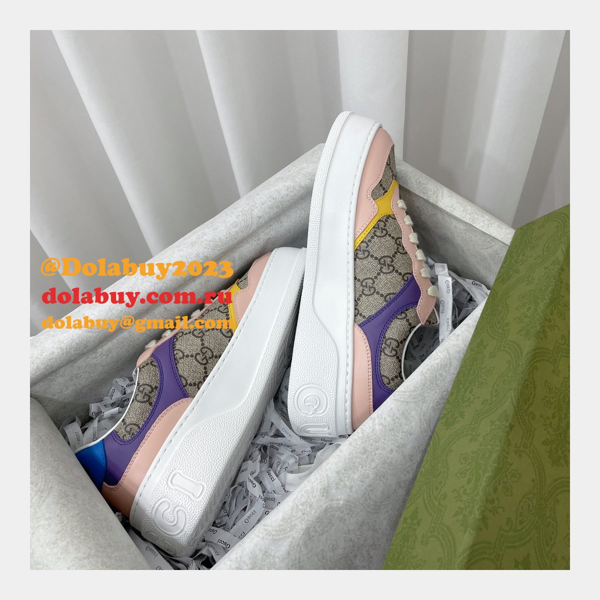 buy cheap designer replica gg couple platform G*u*i shoes
