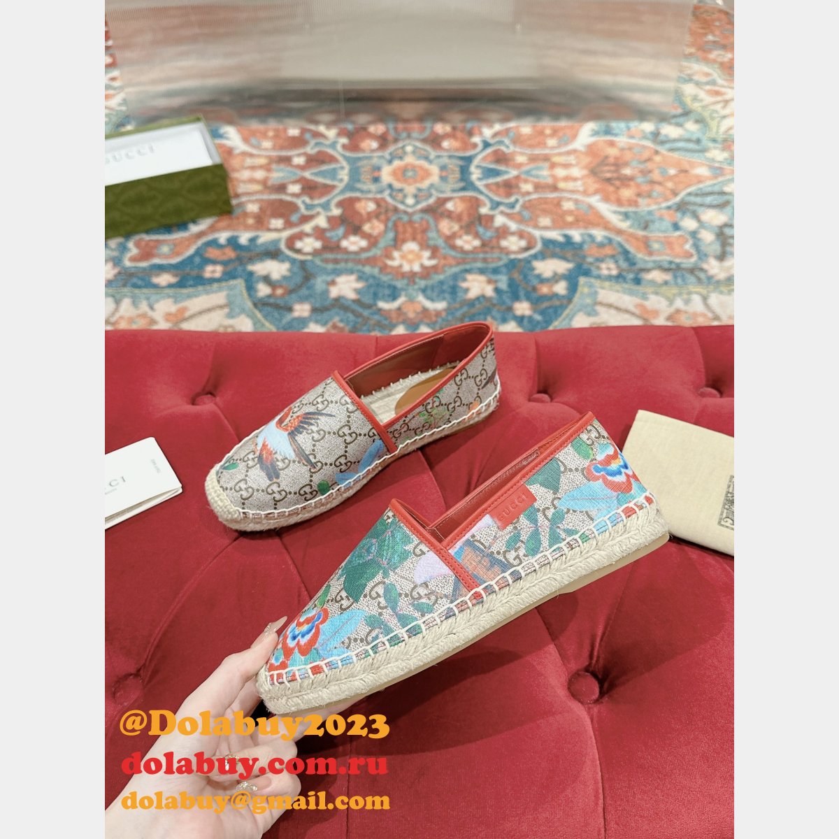 high quality G*u*i cheap espadrille