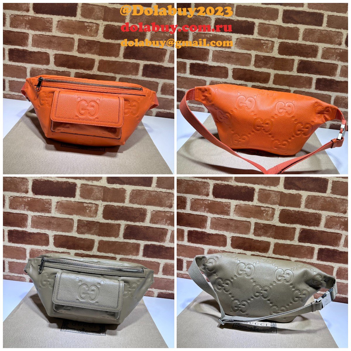 G*u*i 7 star g jumbo belt 645093 replica bag