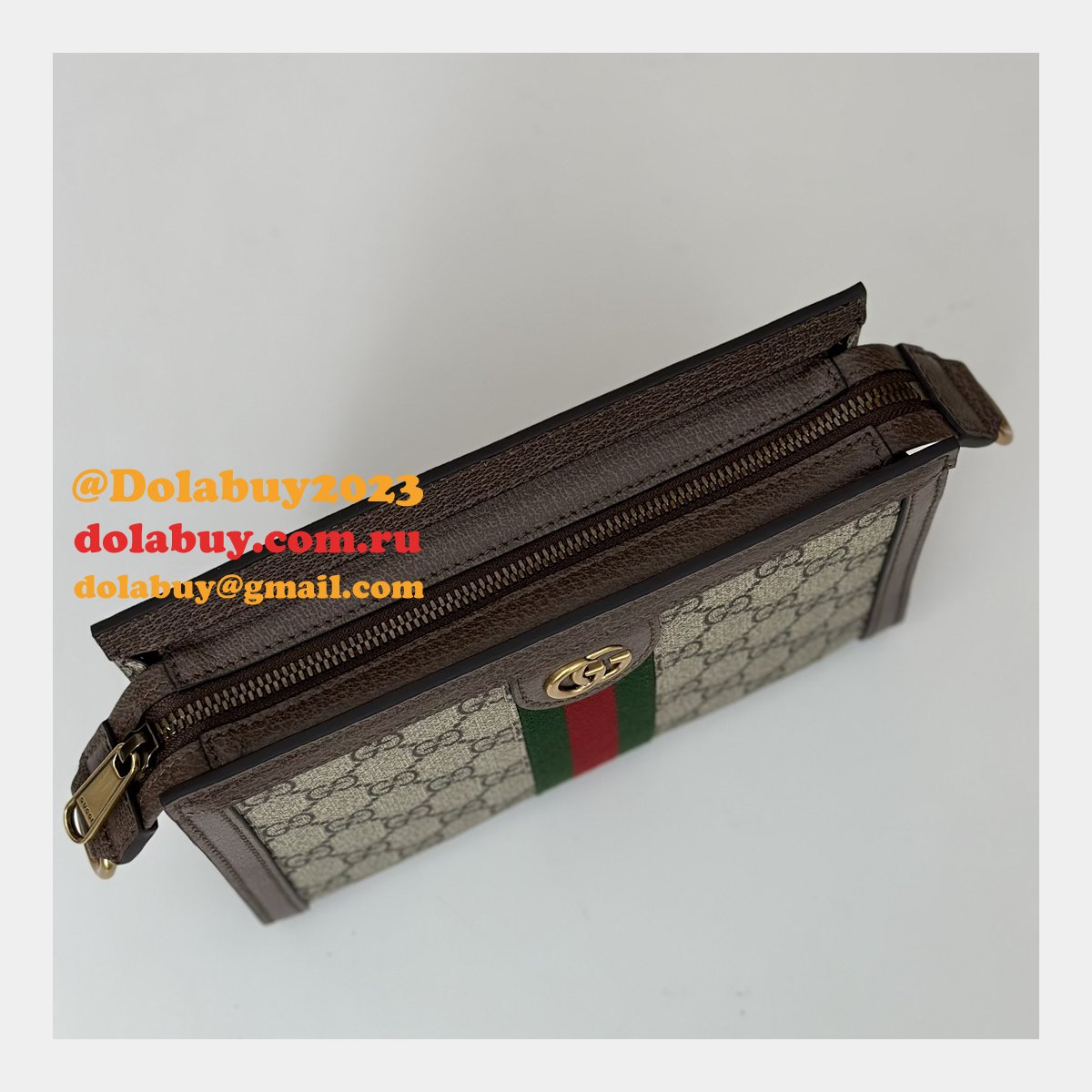 G*u*i replica ophidia super leathergoods for men 795467 bag