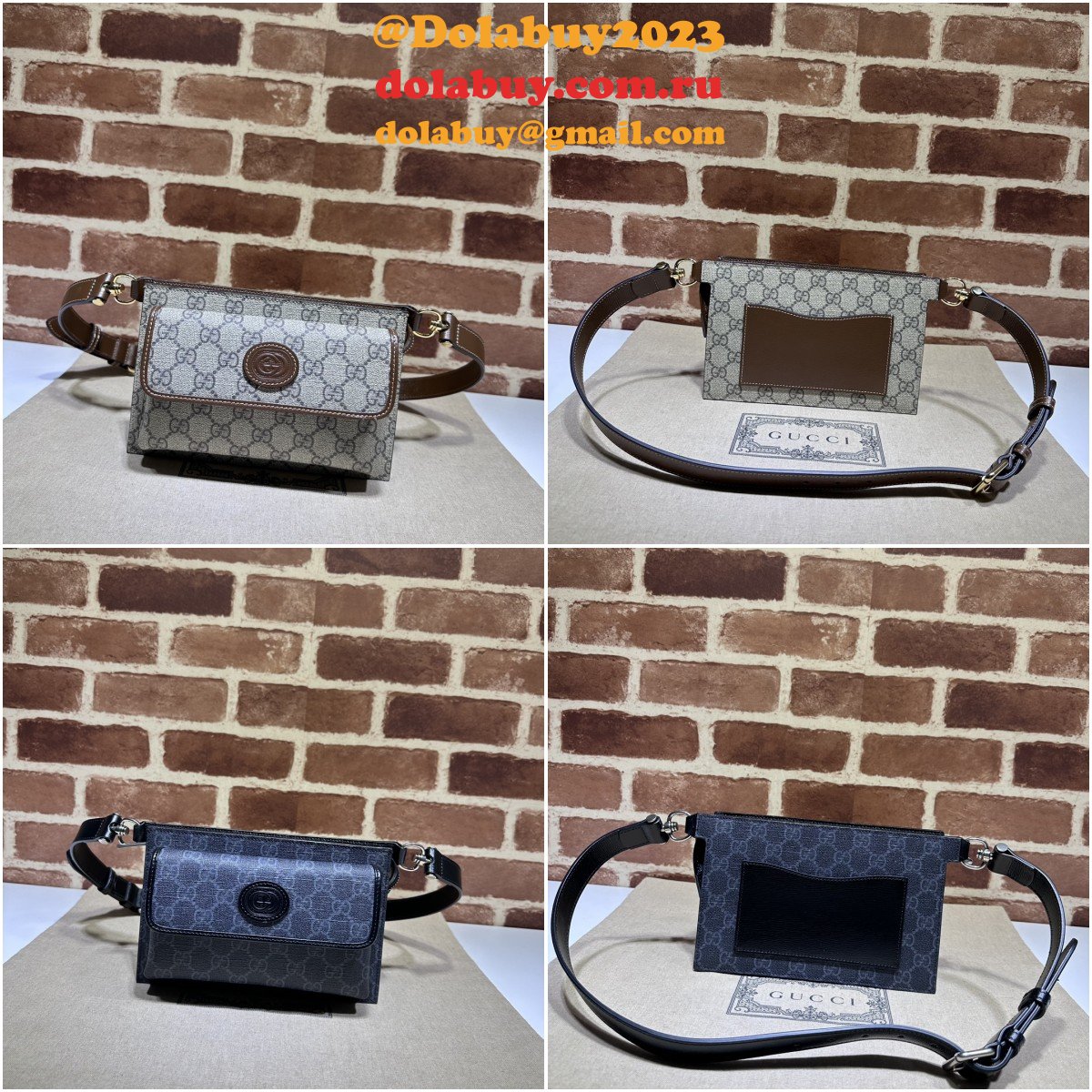 designer interlocking g G*u*i replica gg belt 746300 bags