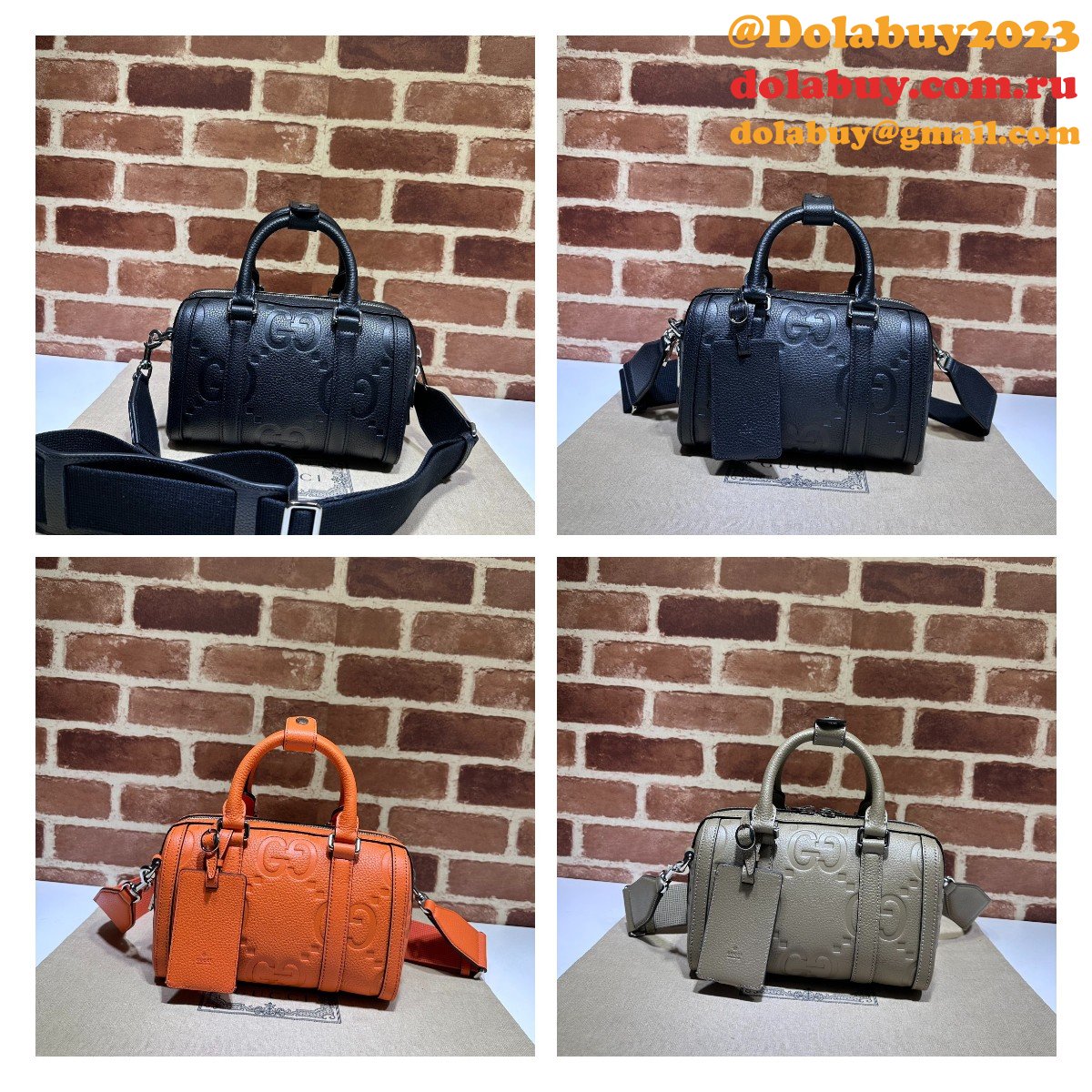 jumbo gg replica G*u*i 7 star 725292 duffle inspired bag