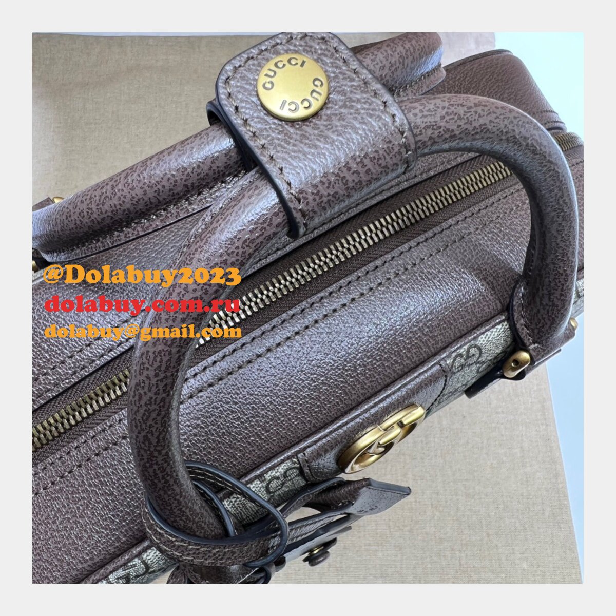 wholesale G*u*i replica savoy duffle bowling men 723309 bag