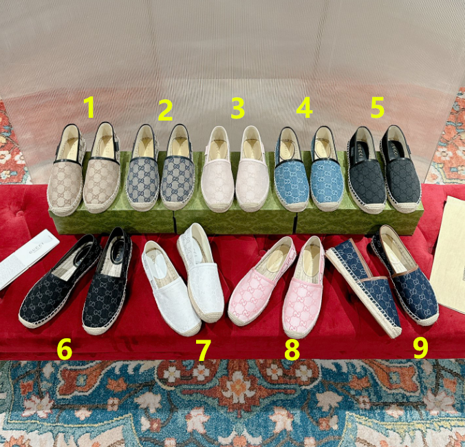 duplicate wholesale G*u*i fashion espadrille