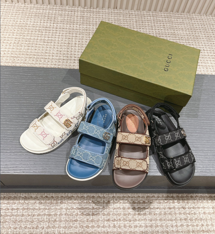 top quality G*u*i women''s sandal with double g